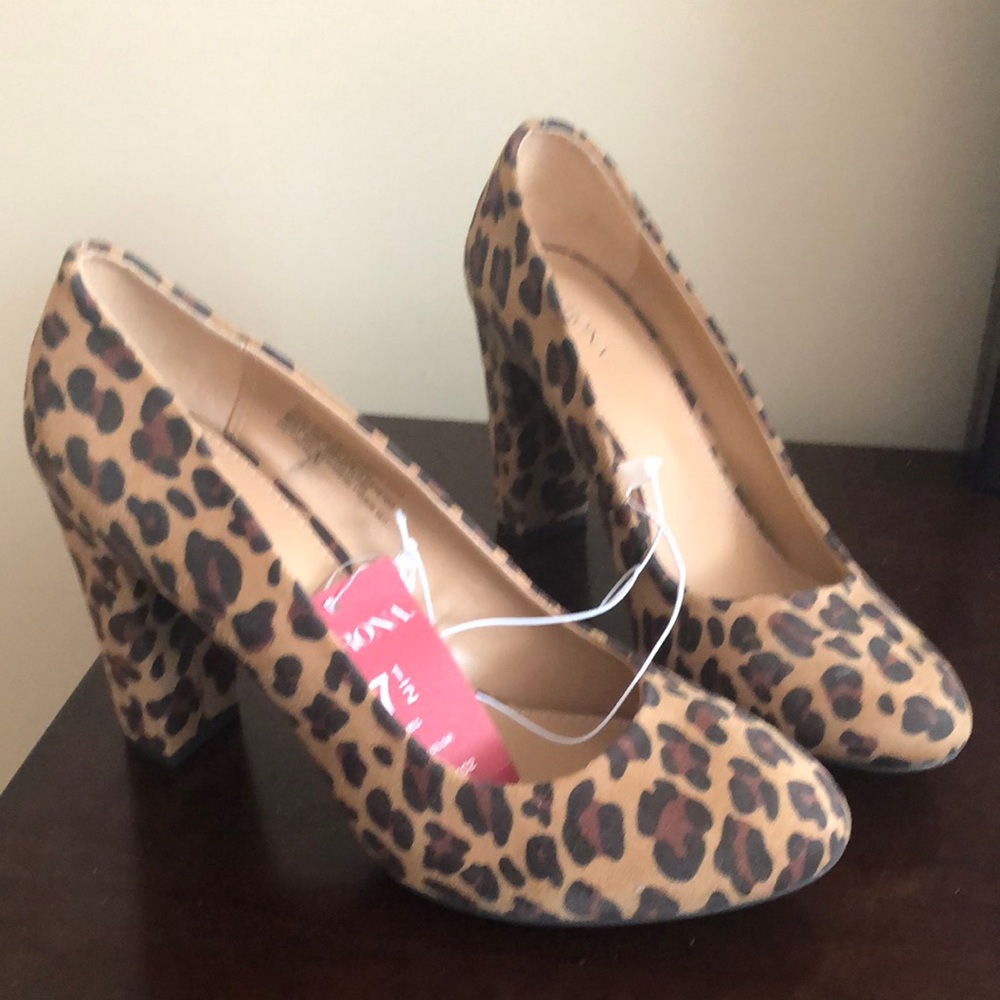 Merona Leopard Print Heels (Halloween Accessory)
